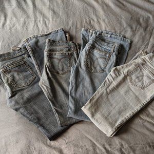 JUICY Couture Bootcut Jeans - Lot of 4 - Size 30